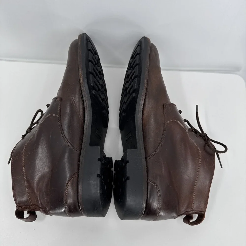 Cole Haan Mens‎ Chucka Leather Boots Size 11M Quality Leather Brazil